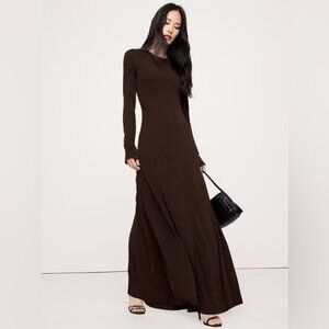 NWT! Banana Republic Paneled Knit Maxi Dress - Multiple Sizes 🎭